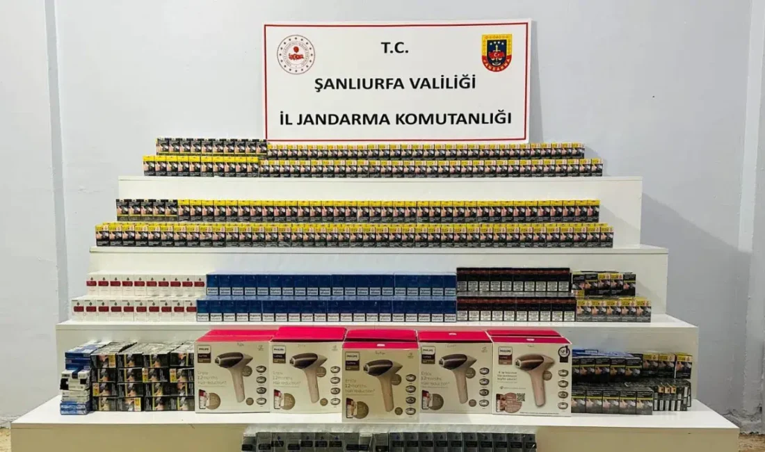 Şanlıurfa İl Jandarma Komutanlığı ekipleri tarafından yürütülen titiz çalışmalar sonucunda