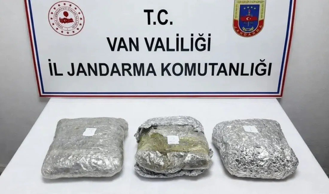Van’ın Çaldıran ilçesinde zehir tacirlerine yönelik gerçekleştirilen başarılı operasyonda kilolarca