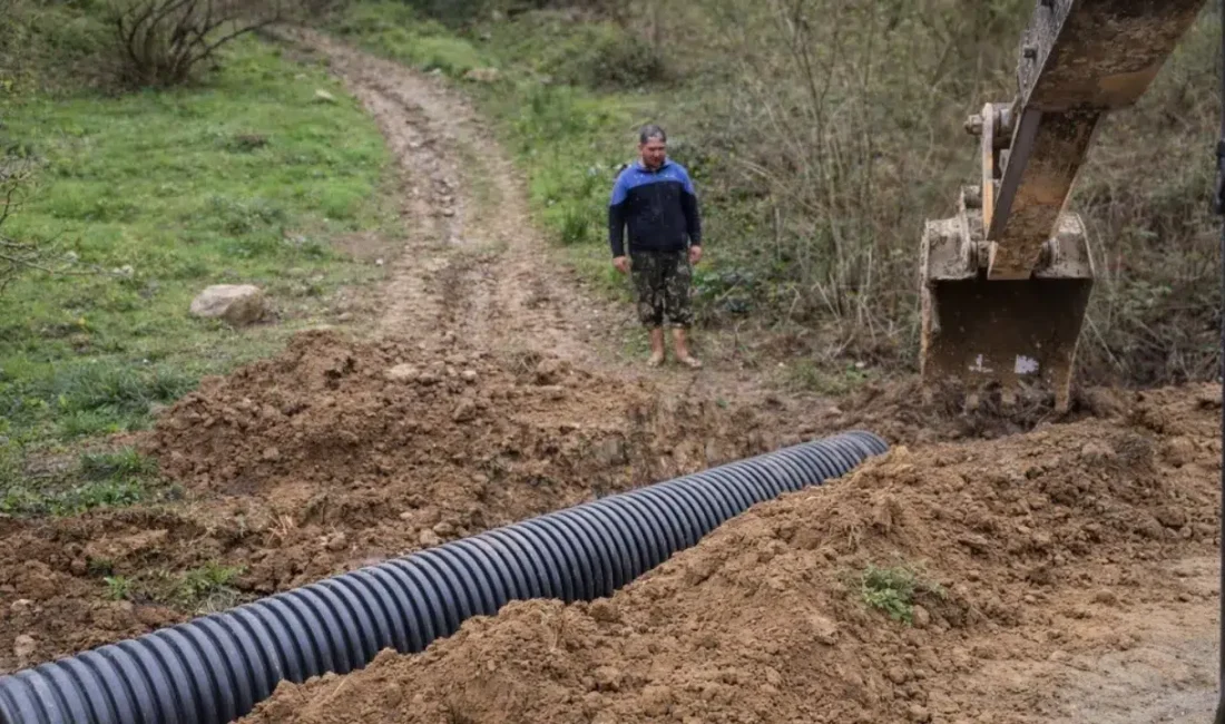 Düzce’nin Akçakoca ilçesinde yer alan Esmahanım Köyü’nde bir süredir devam