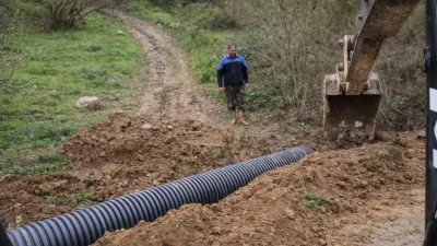 Düzce’nin Akçakoca ilçesinde yer alan Esmahanım Köyü’nde bir süredir devam