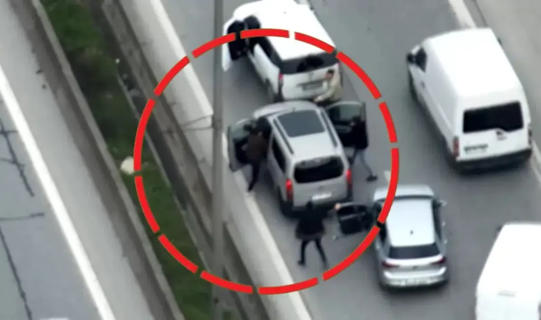 İstanbul Sultanbeyli’de polisin “dur” ihtarına uymayarak aracıyla kaçmaya çalışan uyuşturucu