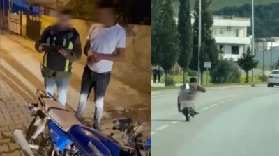 Osmaniye’de trafik güvenliğini altüst eden ve tehlikeli hareketlerle diğer sürücüleri