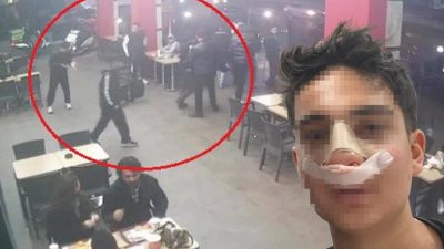 Antalya’nın Konyaaltı ilçesinde arkadaşlarıyla huzurlu bir akşam geçirmek isteyen 15