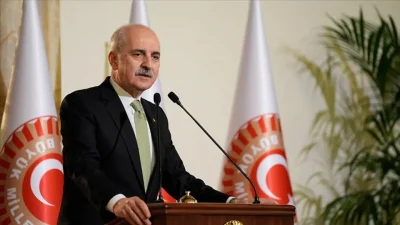 Türkiye Büyük Millet Meclisi Başkanı Numan Kurtulmuş, bağımsızlığımızın sembolü olan