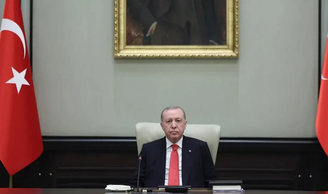 Cumhurbaşkanı Recep Tayyip Erdoğan başkanlığında Beştepe’de bir araya gelen Kabine
