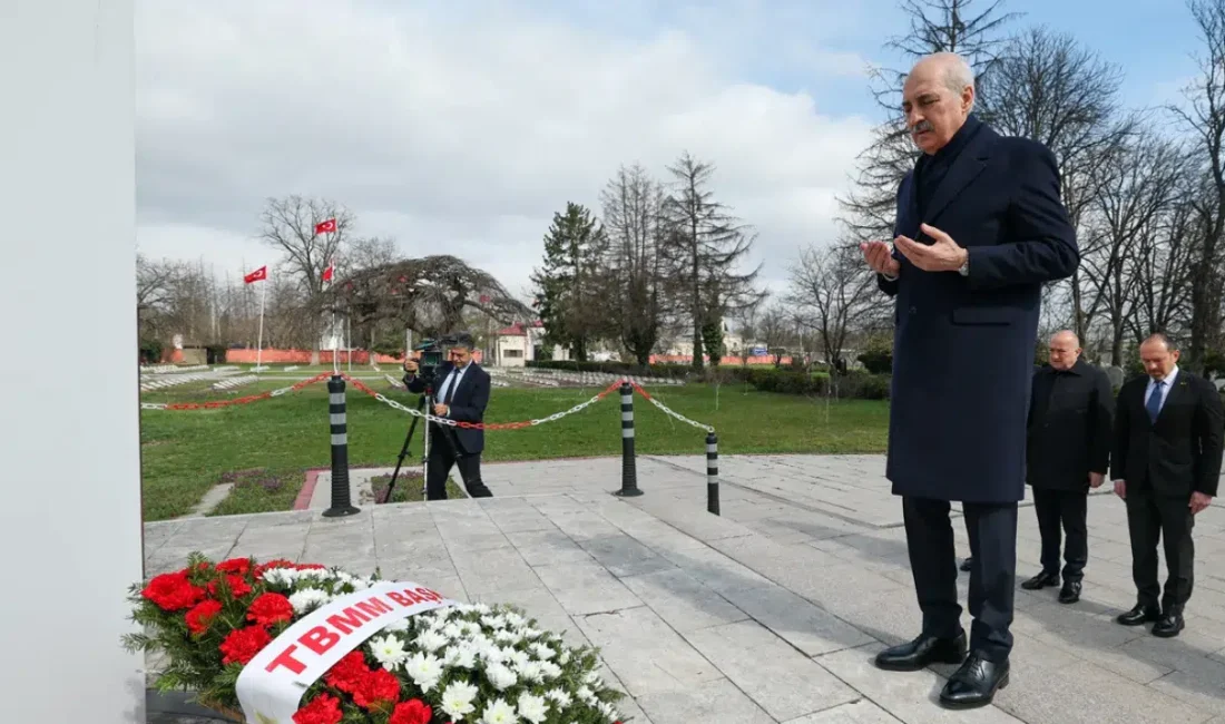 Resmi temaslarda bulunmak üzere Romanya’nın başkenti Bükreş’e giden TBMM Başkanı