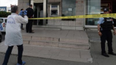 İstanbul’un en işlek noktalarından biri olan Etiler’de bir banka şubesinde