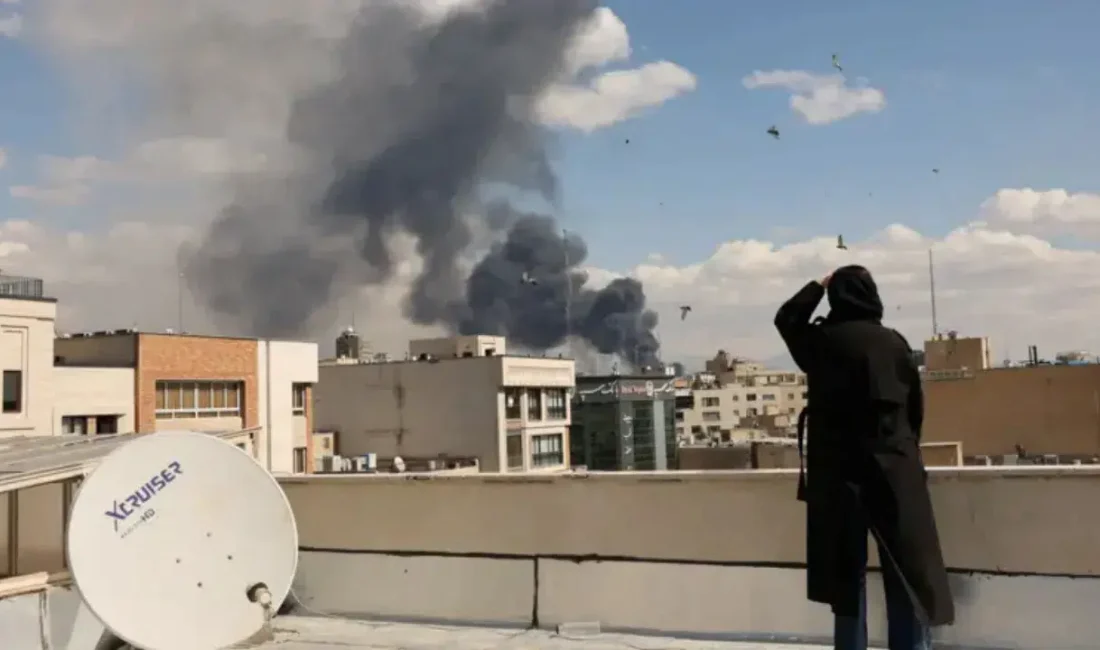 Kudüs yakınlarında bir yerleşim binasına isabet eden İran füzesi bölgede