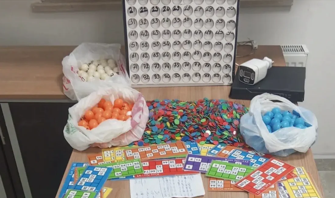 Sakarya İl Emniyet Müdürlüğü ekipleri tarafından gerçekleştirilen dev kumar operasyonunun