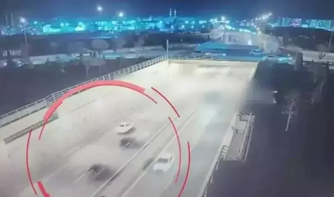 Konya’da çevre yolunu adeta yarış pistine çevirerek trafiği tehlikeye düşüren