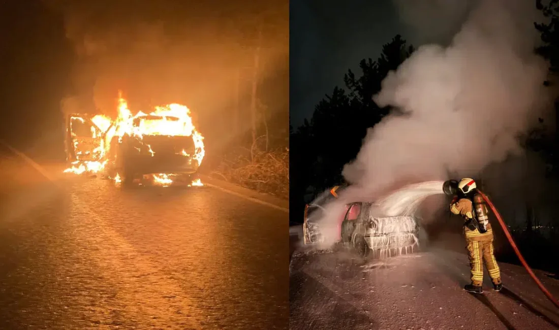 Bursa’nın İnegöl ilçesinde meydana gelen ve paniğe yol açan araç