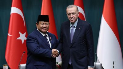 Cumhurbaşkanı Recep Tayyip Erdoğan, Endonezya Cumhurbaşkanı Prabowo Subianto ile gerçekleştirdiği