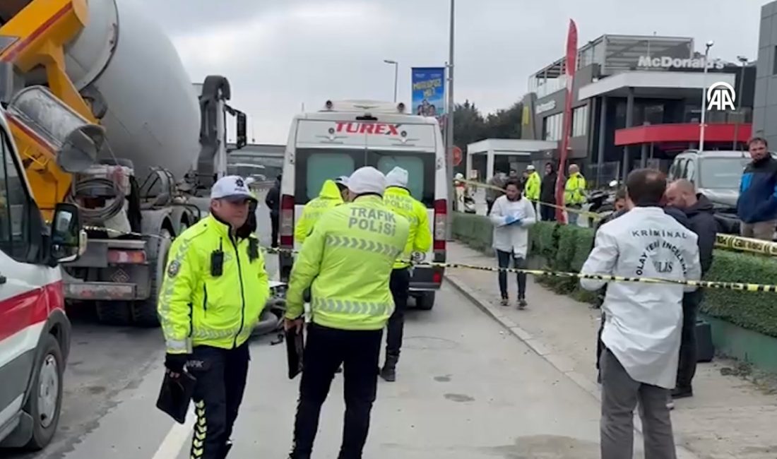 İstanbul Güngören’de D-100 karayolu üzerinde seyir halindeyken önce park halindeki