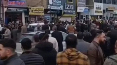 Van’ın Erciş ilçesinde iki grup arasında başlayan gerginlik kısa sürede