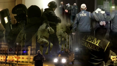 Terör örgütü DAEŞ’e yönelik 35 ilde eş zamanlı olarak yürütülen