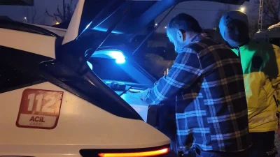 İstanbul Sultanbeyli’de sabah saatlerinde yaşanan inanılmaz olayda, direksiyon başında uykusuna