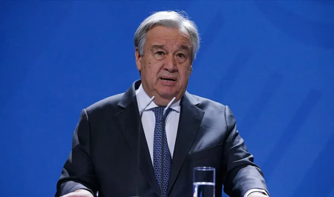 Birleşmiş Milletler Genel Sekreteri Antonio Guterres, Orta Doğu’daki gerilimin tehlikeli