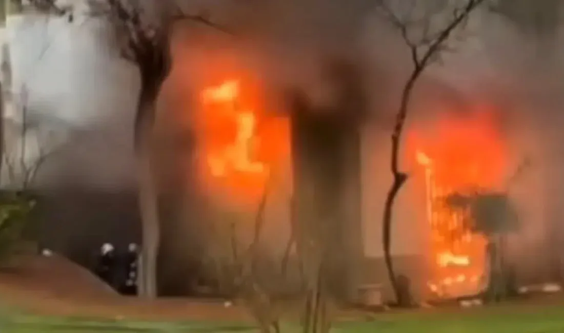 Gaziantep’te bir caminin bodrum katında henüz belirlenemeyen bir sebeple çıkan