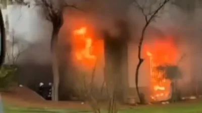 Gaziantep’te bir caminin bodrum katında henüz belirlenemeyen bir sebeple çıkan