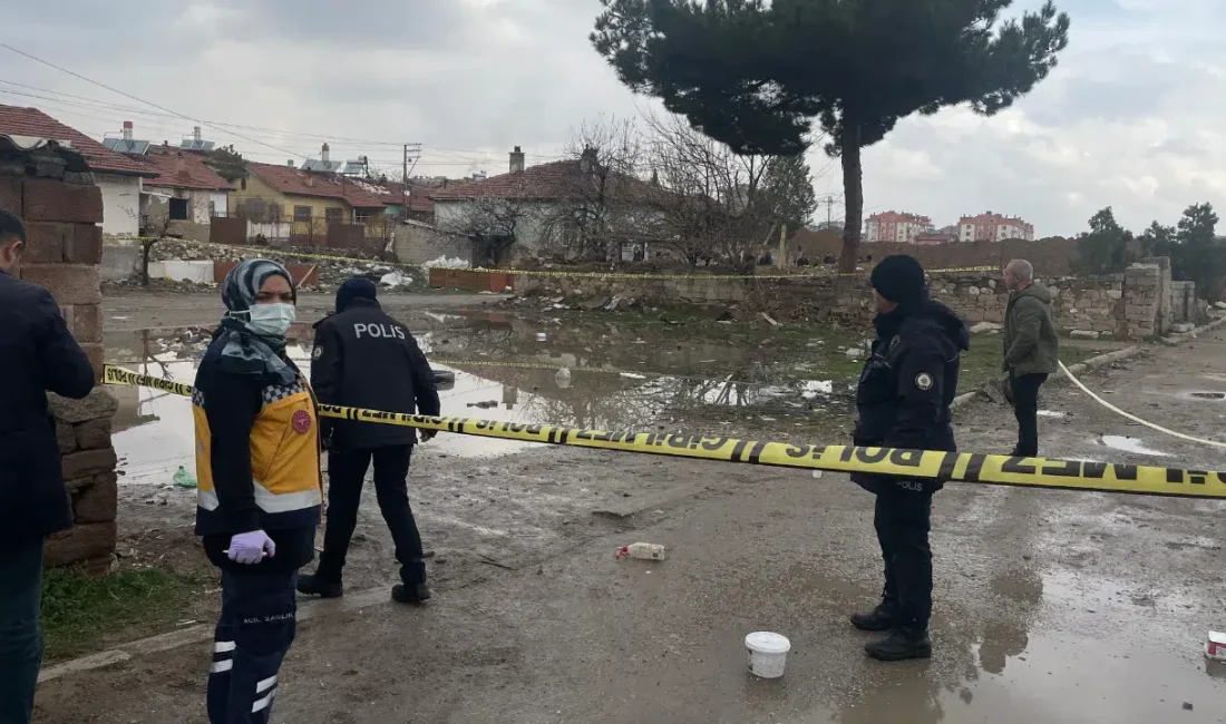 Konya’da akrabalar arasında henüz belirlenemeyen bir sebeple çıkan tartışma kısa