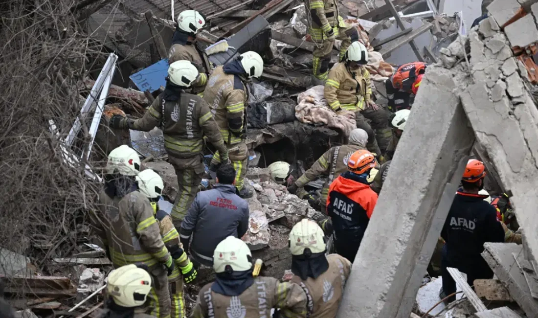 İstanbul’un Fatih ilçesinde iki binanın aniden çökmesiyle başlayan korku dolu