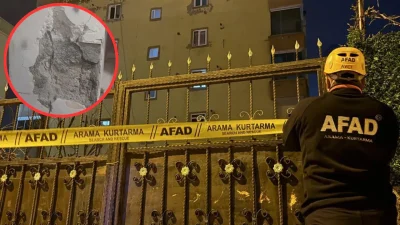 Diyarbakır’ın Bağlar ilçesinde gece saatlerinde yükselen çatlama sesleri büyük bir