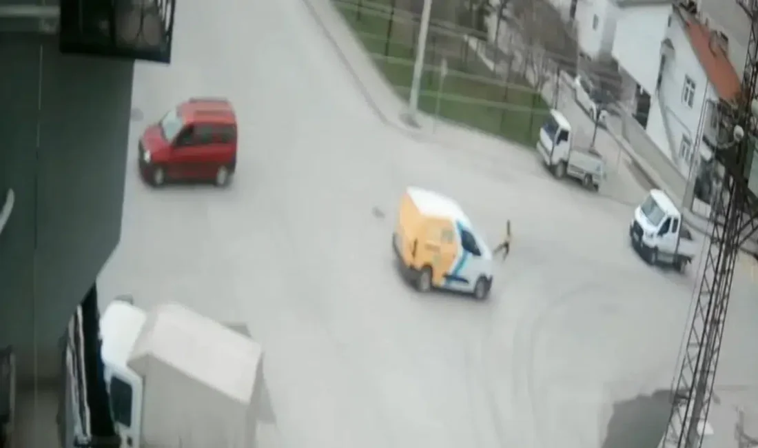 Karaman’da meydana gelen ve yürekleri ağza getiren trafik kazasında, otomobilin