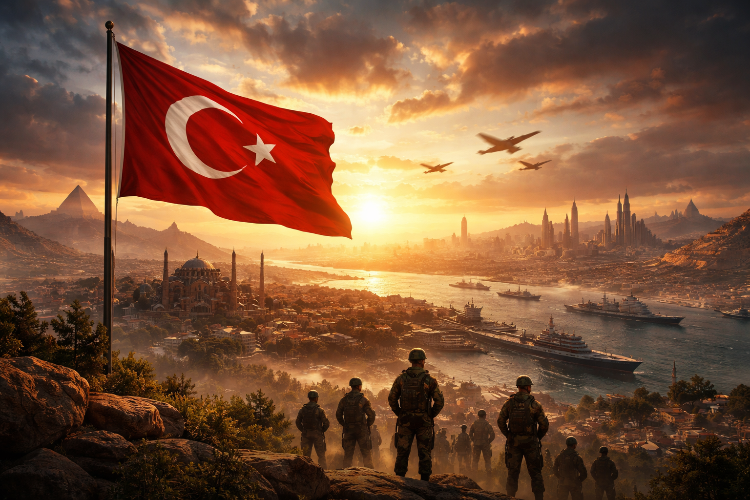 Ortadoğu'da büyük değişimler yaşanırken Türkiye izlediği strateji ile dikkat çekiyor.