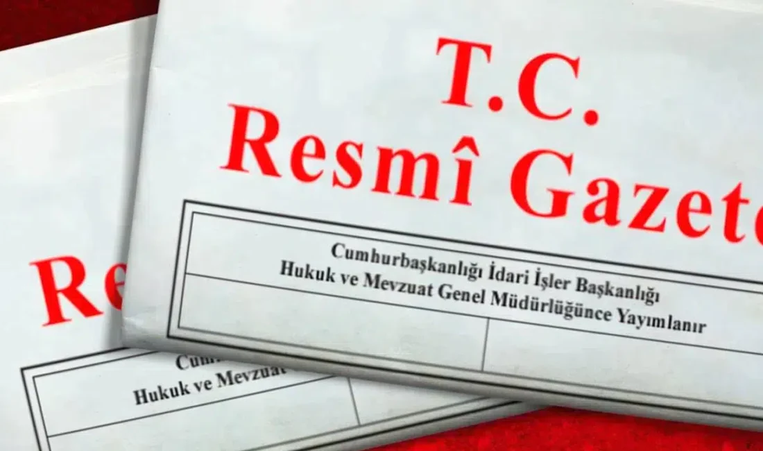 Cumhurbaşkanı Recep Tayyip Erdoğan’ın imzasıyla Resmi Gazete’de yayımlanan kritik atama