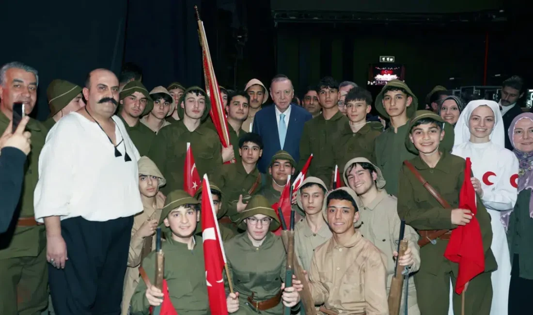 Cumhurbaşkanı Recep Tayyip Erdoğan, Çanakkale Zaferi’nin 111. yıl dönümü anısına