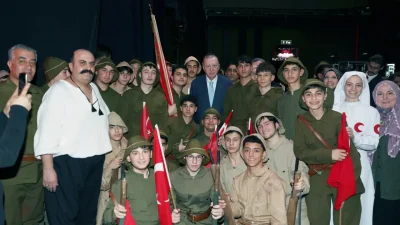 Cumhurbaşkanı Recep Tayyip Erdoğan, Çanakkale Zaferi’nin 111. yıl dönümü anısına