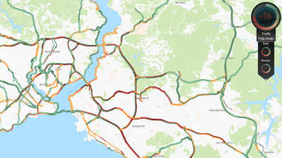 Ramazan Bayramı’nın ilk gününde yağışlı havaya teslim olan İstanbul’da trafik
