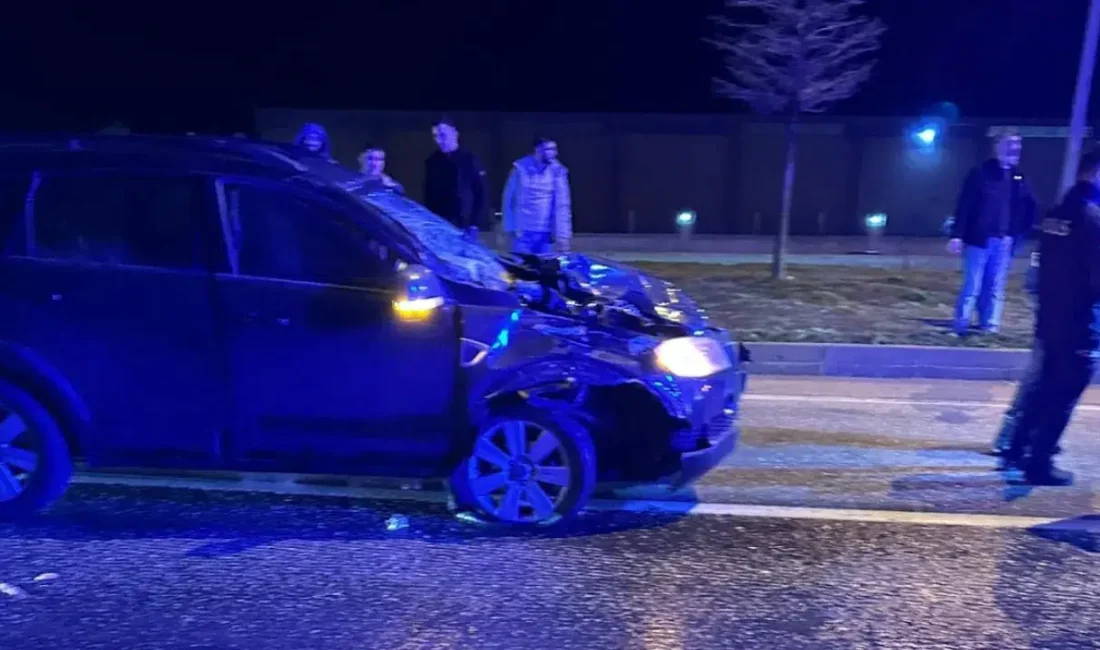 Konya’nın Karapınar ilçesinde gün içerisinde yaşanan trafik kazası bölgede büyük
