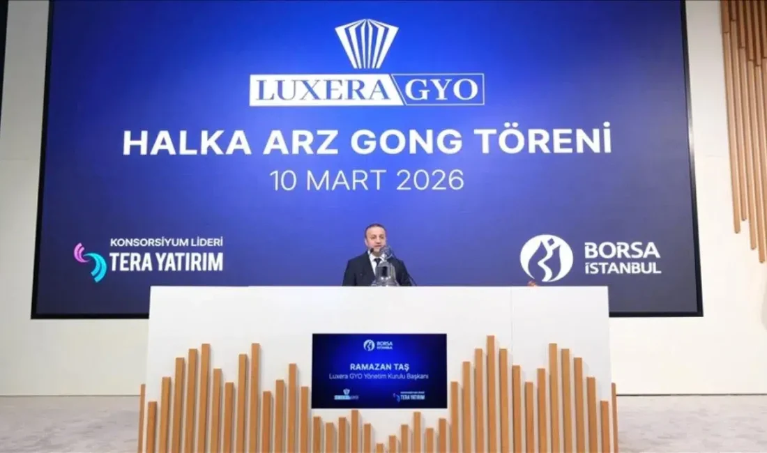 Luxera GYO, halka arz sürecinden elde ettiği 1 milyar 446