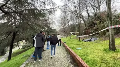 İstanbul Şişli’de bulunan Maçka Parkı’nda sabahın ilk ışıklarıyla birlikte ortaya