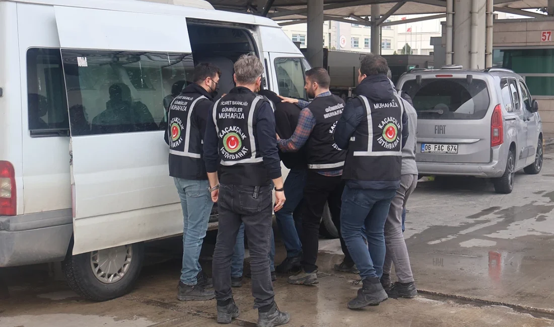 Kapıkule Sınır Kapısı’nda iki ayrı TIR’da ele geçirilen yaklaşık 60