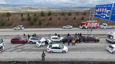 Ramazan Bayramı’nın ikinci gününde Kırıkkale’de meydana gelen ve 6 aracın