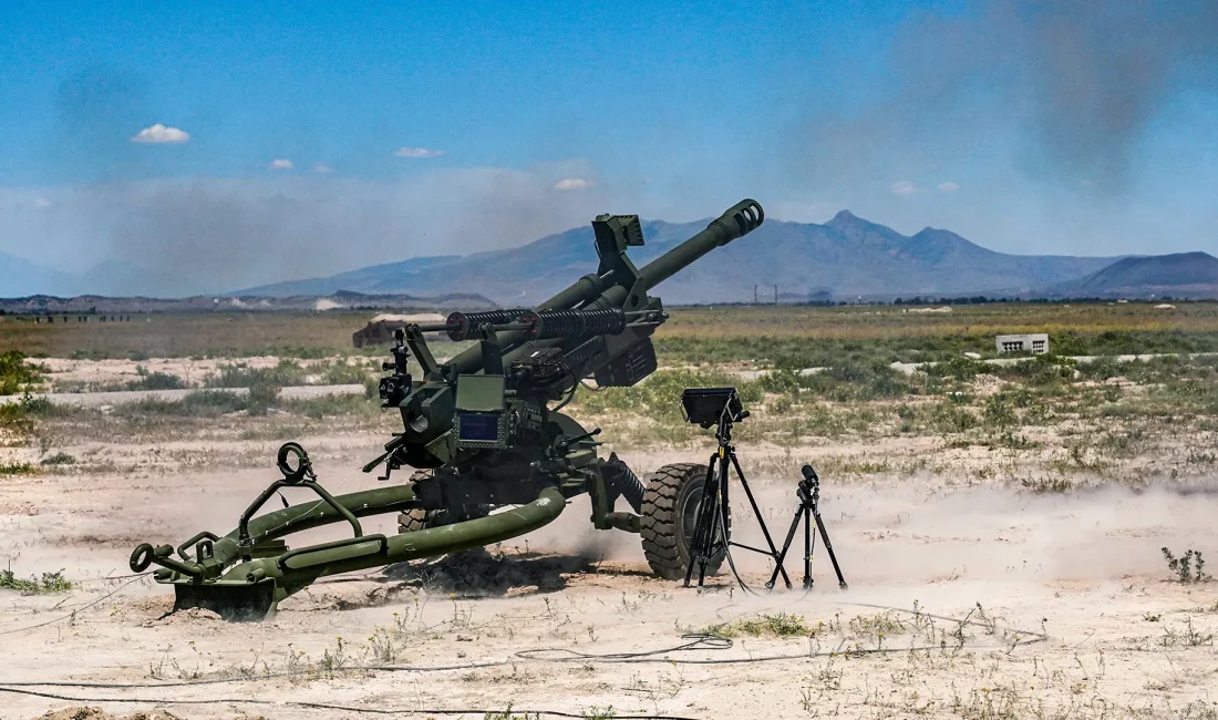 MKE mühendisleri tarafından yerli imkanlarla geliştirilen hafif çekili obüs BORAN,