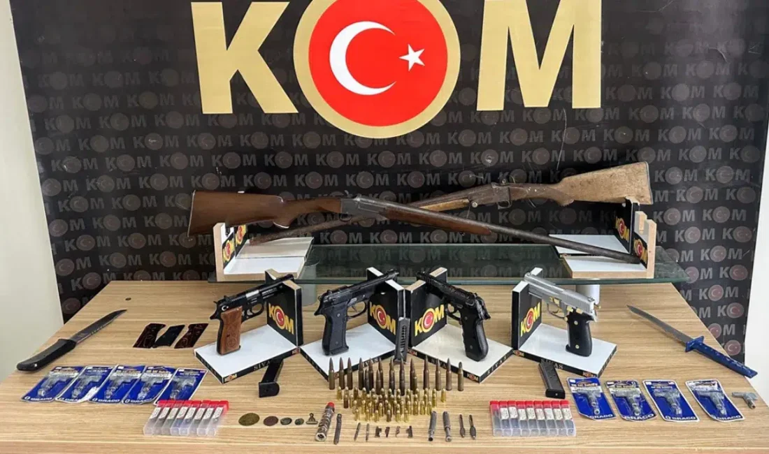 Sivas İl Emniyet Müdürlüğü tarafından silah ve mühimmat kaçakçılığına yönelik