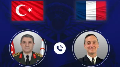 Genelkurmay Başkanı Orgeneral Selçuk Bayraktaroğlu, Fransız mevkidaşı Orgeneral Fabien Mandon