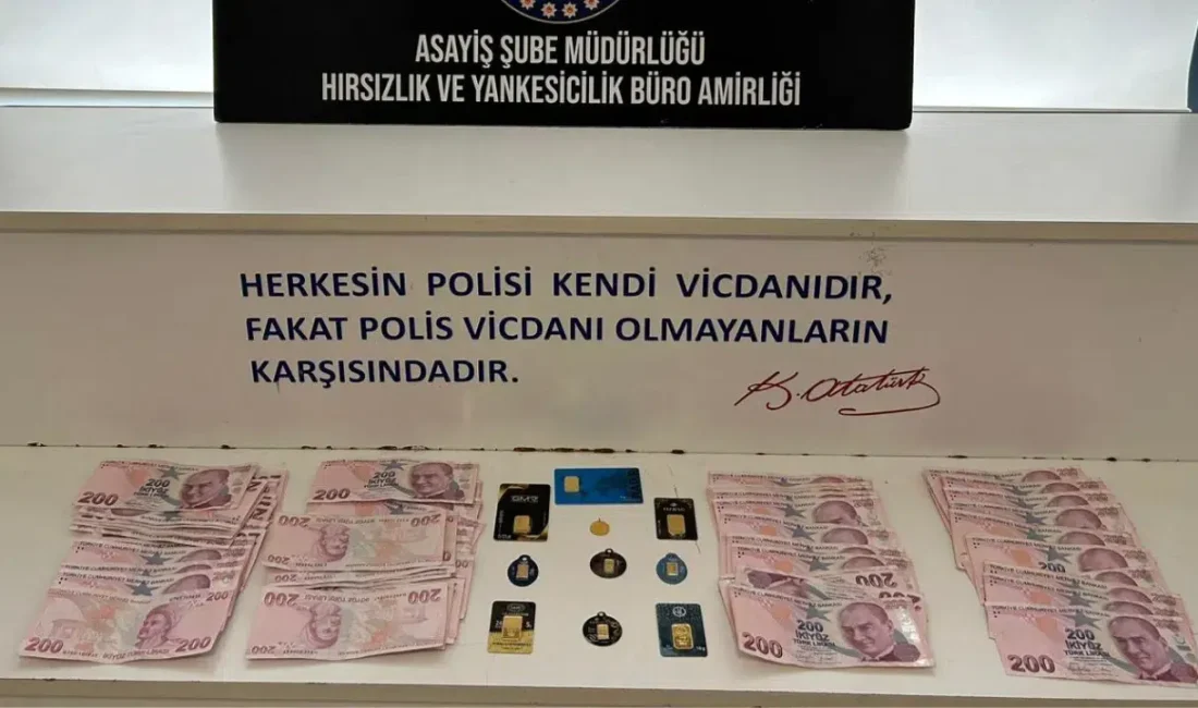 Kocaeli’nin İzmit ilçesinde gerçekleşen ve dudak uçuklatan hırsızlık olayında, içinde