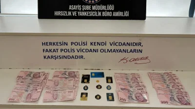 Kocaeli’nin İzmit ilçesinde gerçekleşen ve dudak uçuklatan hırsızlık olayında, içinde
