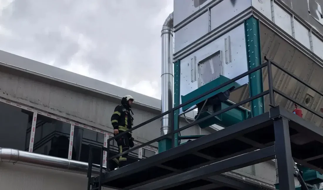 Elazığ’da bir mobilya mağazasında çıkan yangın paniğe neden olurken, itfaiye