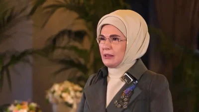 Cumhurbaşkanı Recep Tayyip Erdoğan’ın eşi Emine Erdoğan, 30 Mart Uluslararası