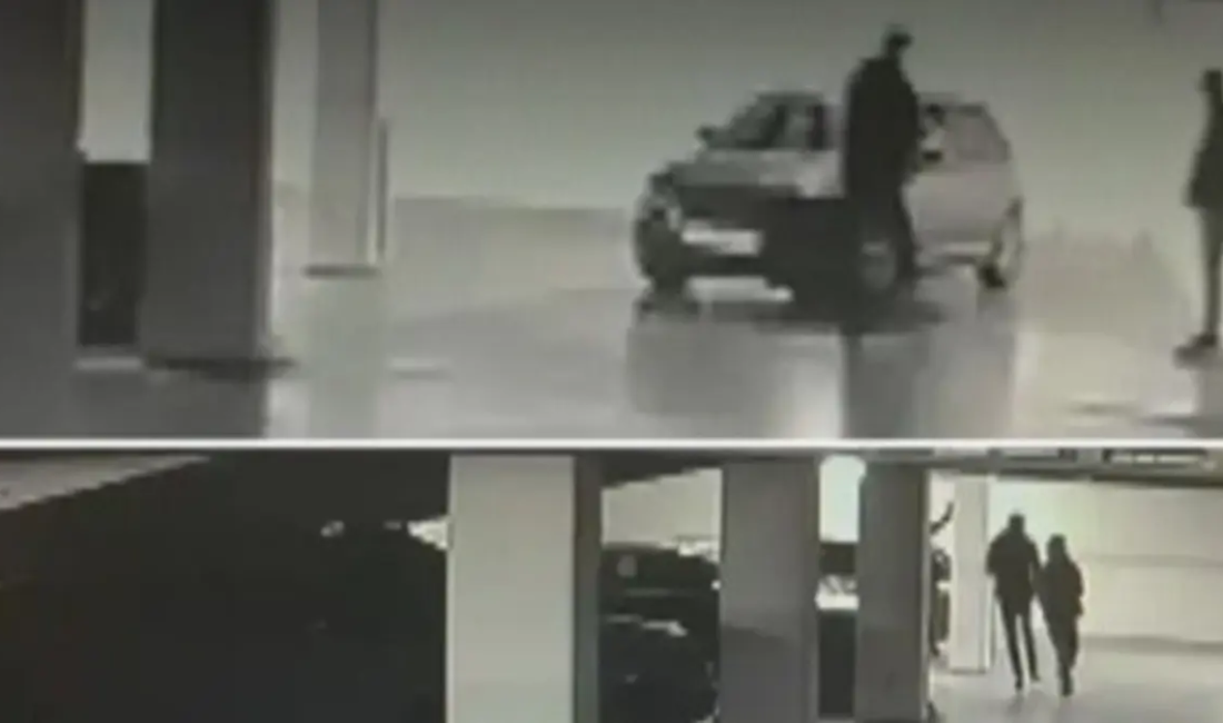 İstanbul Bakırköy’de bir sitenin otoparkında park halindeki iki araçtan 30