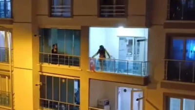 Ankara’nın Keçiören ilçesinde komşularıyla girdiği sert tartışmanın ardından sinir krizi