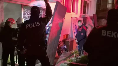 Bartın’da bir apartmanın bodrum katında başlayan ve kısa sürede tüm