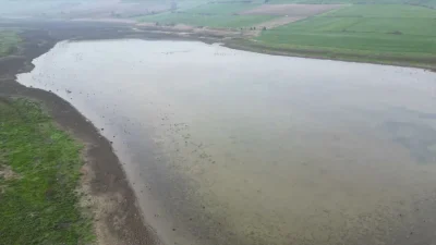Tekirdağ’da geçtiğimiz yıl kavurucu sıcakların etkisiyle tamamen kuruyan ve balık