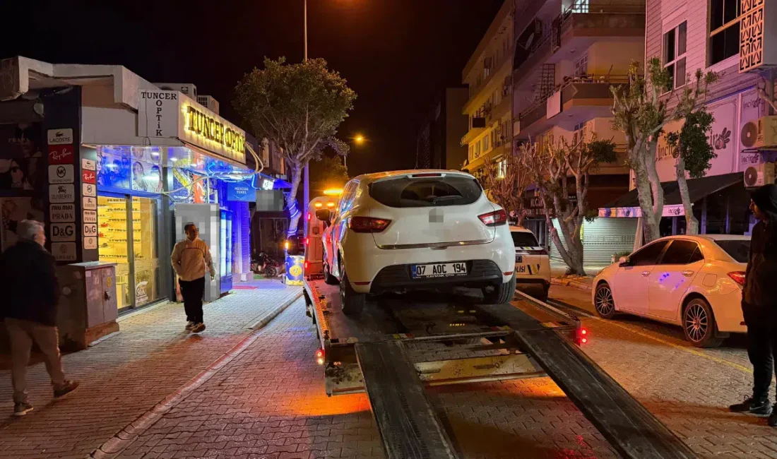 Antalya’nın Gazipaşa ilçesinde trafik ekiplerini bile hayrete düşüren bir olay
