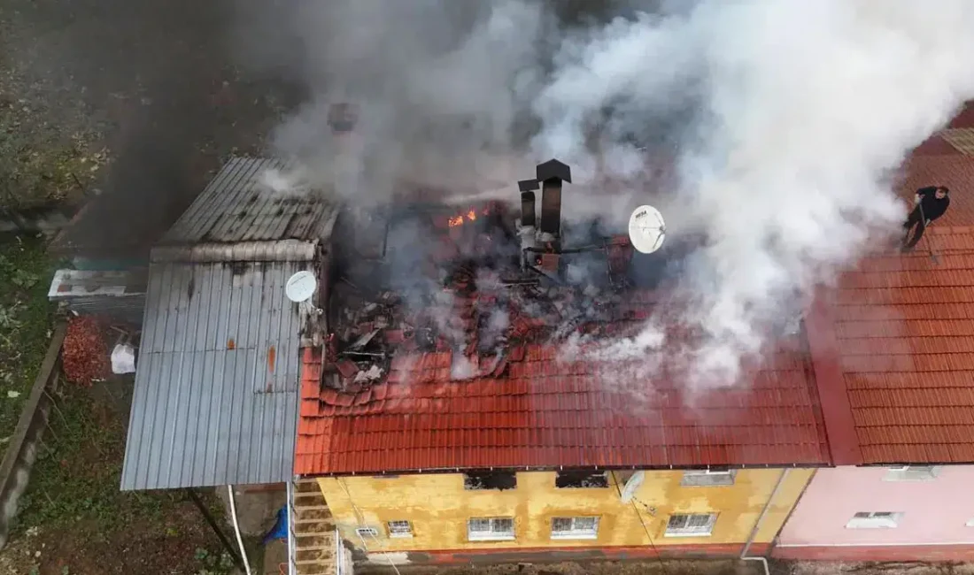 Bartın’da gece saatlerinde yükselen alevler büyük paniğe neden oldu. 2